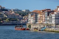 View of the buildings with typical architecture in Porto, Portugal Royalty Free Stock Photo
