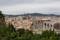 View of buildings and urban landscape of Barcelona