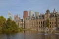 Buitenhof, the seat of the Dutch government Royalty Free Stock Photo