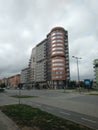 View of Bulevar Evropa in Novi Sad, Serbia.