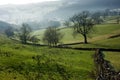View from Bunster Hill, Ilam, Derbyshire Royalty Free Stock Photo