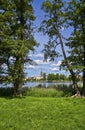 A view on the Burgsee of Schwerin, Mecklenburg-Vorpommern, Germany