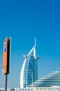 View of Burj Al Arab from the Jumeirah beach, Burj Al Arab