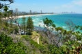 View from Burleigh Heads National Park on the Gold Coast