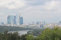 View of busness centr moscow city