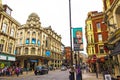 Shaftesbury Avenue view London UK