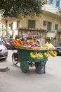 View of a busy street in the Agouza district of downtown Cairo in Cairo