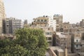 View of a busy street in the Agouza district of downtown Cairo in Cairo