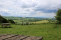 View from Butser Hill, Hampshire Royalty Free Stock Photo