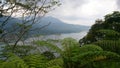 View of Buyan Lake from the Hill Royalty Free Stock Photo