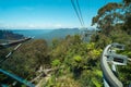 View from the cable car at Scenic World in the Blue Mountains,