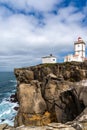 View of the Cabo Carvoeira lighthouse in Peniche