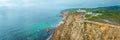 View of Cabo da Roca, the westernmost point of the Sintra Mountain Range and of continental Europe