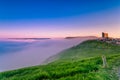 View from the Cabot Tower track on Signal Hill St John Royalty Free Stock Photo