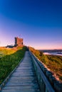 View from the Cabot Tower track on Signal Hill St John Royalty Free Stock Photo