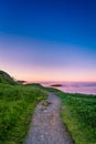 View from the Cabot Tower track on Signal Hill St John Royalty Free Stock Photo