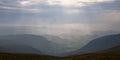 View from Cadair Idris in Wales