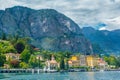 View on Cadenabbia, on the shore of Lake Como Royalty Free Stock Photo