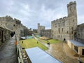 A view of Caernarfon Castle