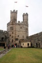 A view of Caernarfon Castle