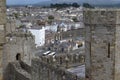 View of the Caernarfon, Wales, UK