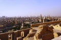 View of Cairo city with mosque in Egypt Royalty Free Stock Photo