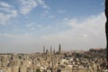 View of Cairo from the minaret of the Ibn Tulun Mosque Royalty Free Stock Photo