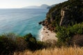 View of Cala Fuili beach