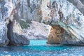 A view of Cala Goloritze beach, Sardegna Royalty Free Stock Photo