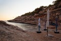 View of Cala Grega, Lampedusa Royalty Free Stock Photo