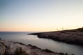 View of Cala Greca, Lampedusa Royalty Free Stock Photo