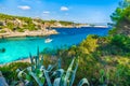 View of Cala Llombards, Mallorca Island, Spain Royalty Free Stock Photo
