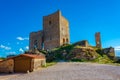 View of Calatanazor castle in Spain