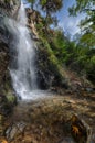 A view of caledonia waterfall . Royalty Free Stock Photo