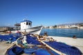 View of Caleta de Velez harbour.