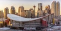 View of Calgary city skyline