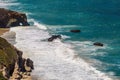 A View of the California Coastline along State Road 1 Royalty Free Stock Photo