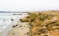 A View of the California Coastline along State Road 1 Royalty Free Stock Photo