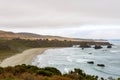 A View of the California Coastline along State Road 1 Royalty Free Stock Photo