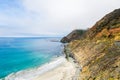 A View of the California Coastline along State Road 1 Royalty Free Stock Photo