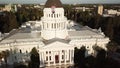 View of the California State Capitol. Sacramento USA