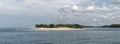 View of a calm and quiet Betul Beach and Jetty