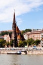 View of calvinist church in budapest Royalty Free Stock Photo