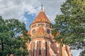 View of calvinist Reformed Church in Budapest Hungary Royalty Free Stock Photo