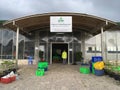 View of Cambodian hydroponics vegetable store