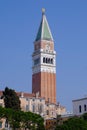 The Camponile tower in Venice Royalty Free Stock Photo