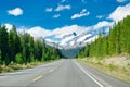 Canadian Rockie mountains in Banff National Park in Alberta