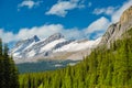 Canadian Rockie mountains in Banff National Park in Alberta
