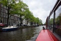 View from the canalboat