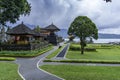 View of the Candi Kuning Temple in Bedugul Bali